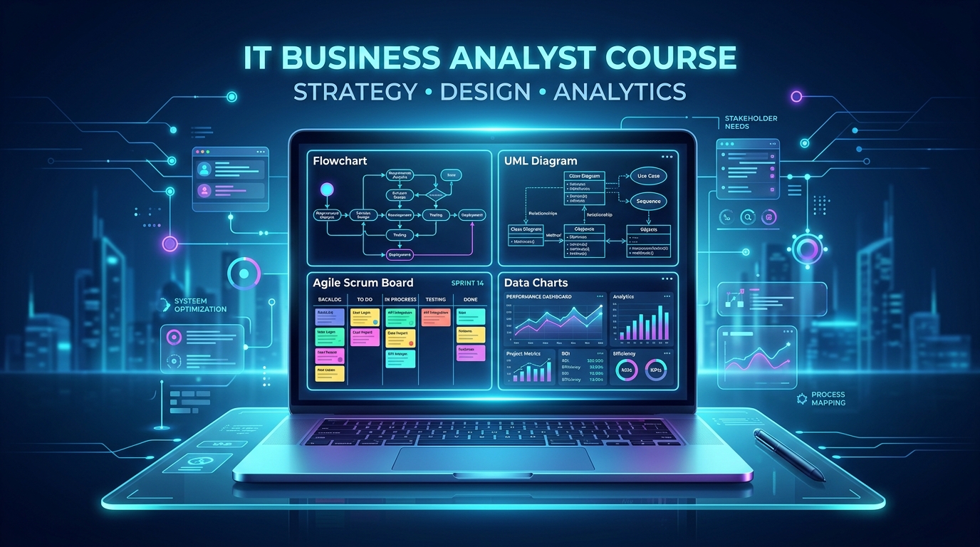 Mô phỏng khóa học IT Business Analyst thực chiến